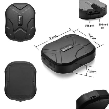 TKSTAR TK905 GPS Tracker – Complete Set voor Auto, Trailer & Waardevolle Bezittingen